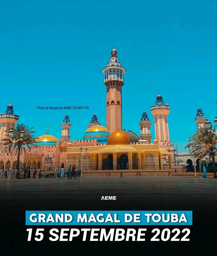 Officiel Le grand Magal de Touba sera célébré le 15 septembre