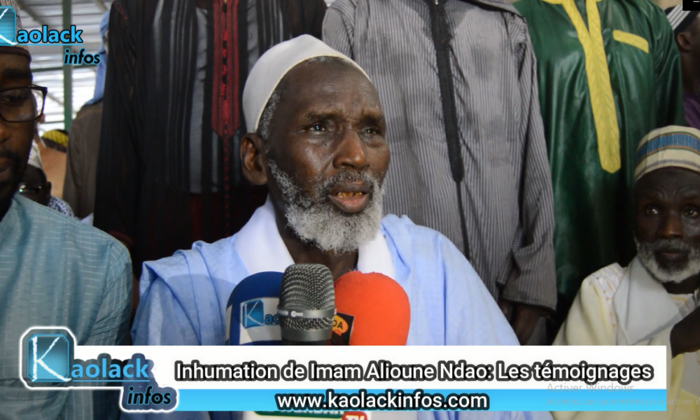 Kaolack Les Témoignages Après Lenterrement De Imam Alioune Badara